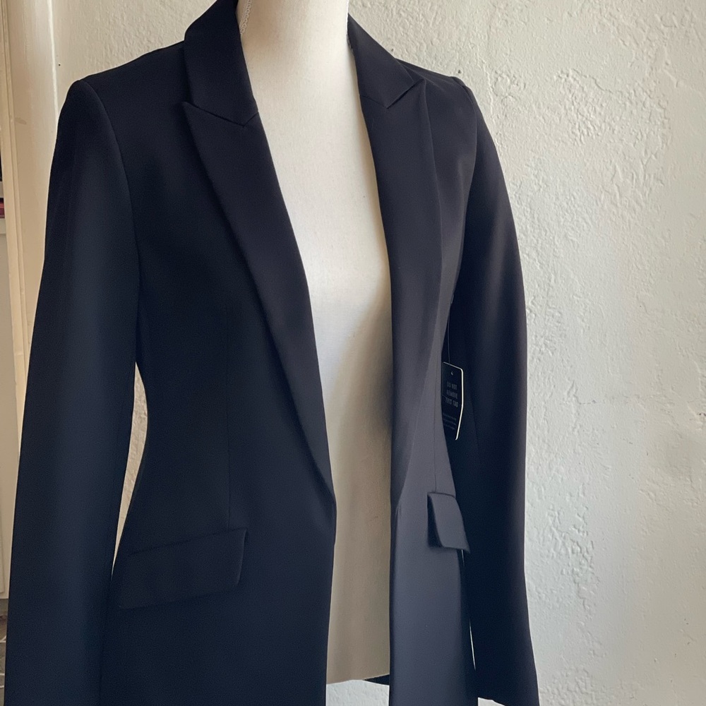 Express Black Fitted Blazer